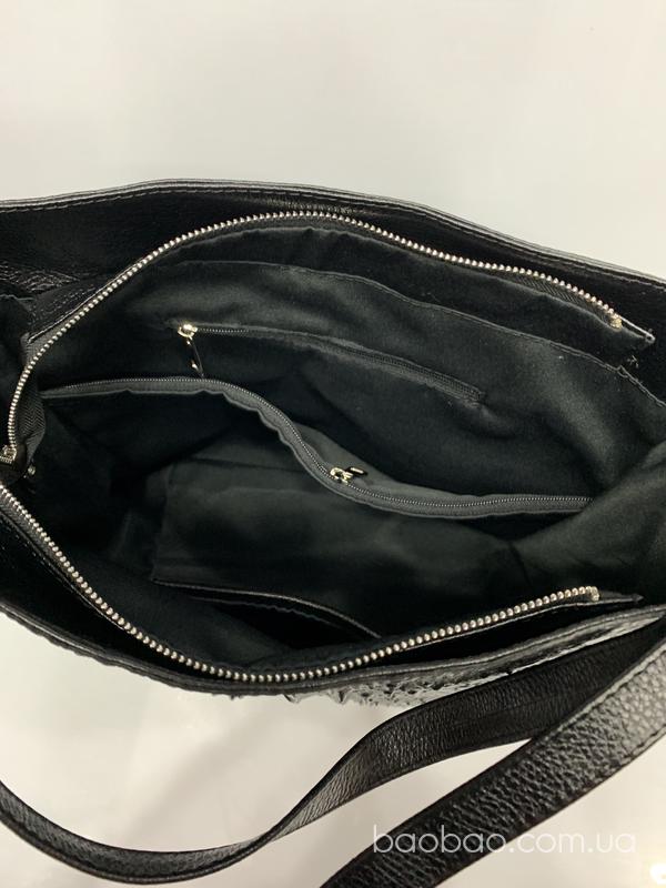 Изображение товара: #1058 - сумка- мешок, hobo, из натуральной кожи 