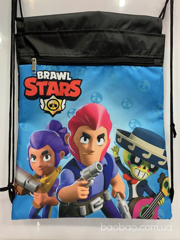 Изображение товара: Мешок для сменки Brawl.stars