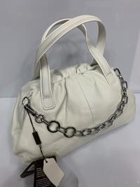 Придбати сумку Polina & eiterou #9187 редикюль из натуральной телячьей кожи Белый