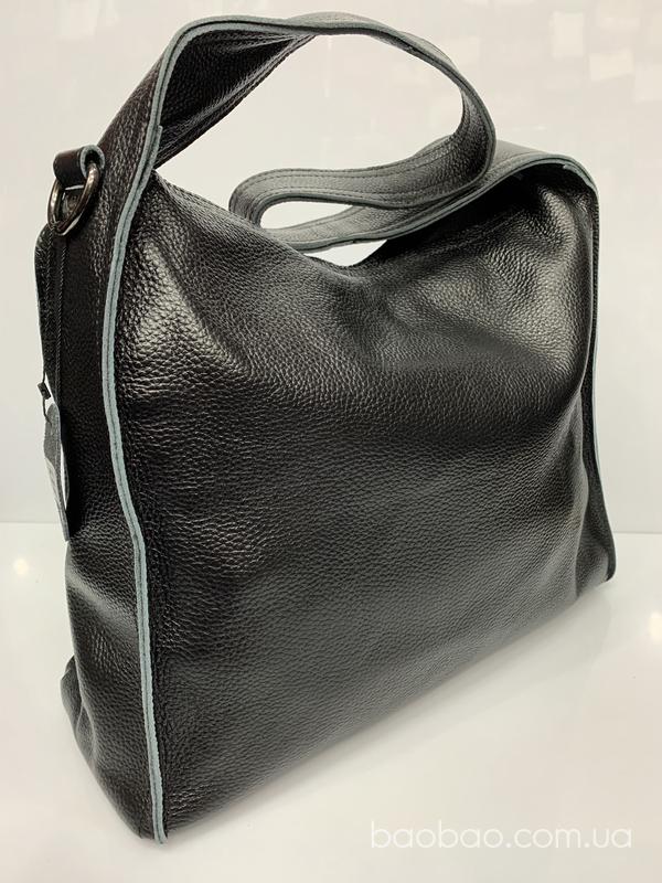 Изображение товара: 962-1# - сумка- мешок из натуральной кожи 