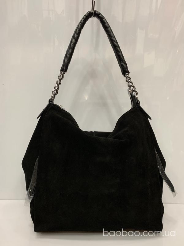 Изображение товара: Polina & eiterou #8839 -Замшевая сумка-мешок