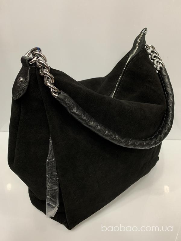 Изображение товара: Polina & eiterou #8839 -Замшевая сумка-мешок