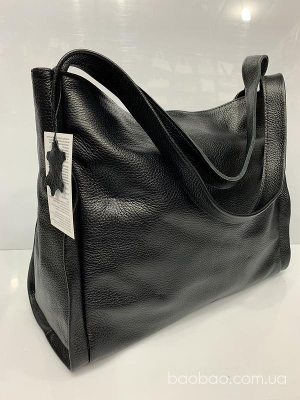 Изображение товара: 1061/1 - сумка из кожи, чёрного цвета